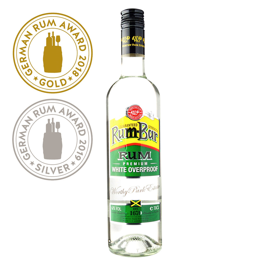 Weißer Rum: Rum-Bar White Overproof