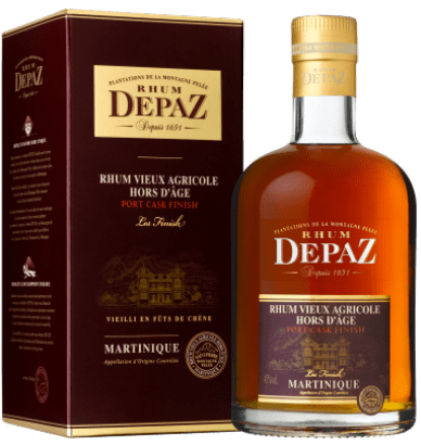 The ambassadors bring a bottle party: Depaz Port Cask Finish