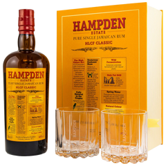 Hampden HLCF Classic Buch-Edition mit 2 Gläsern